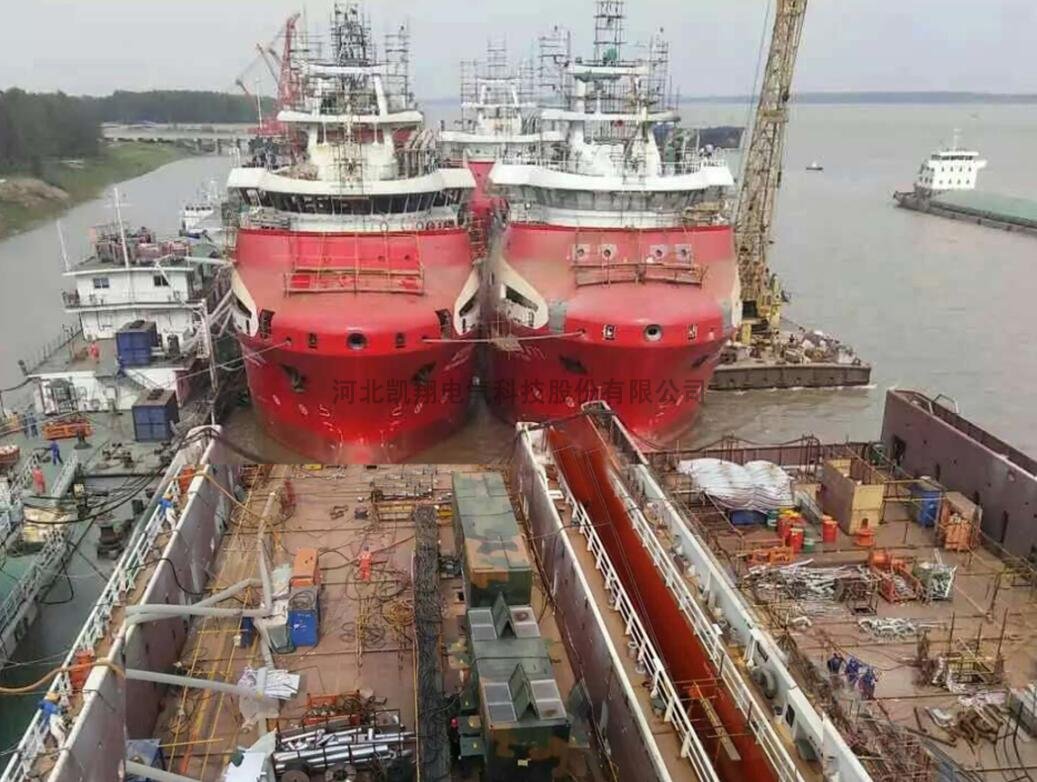 船用電力負荷裝置應用于武船