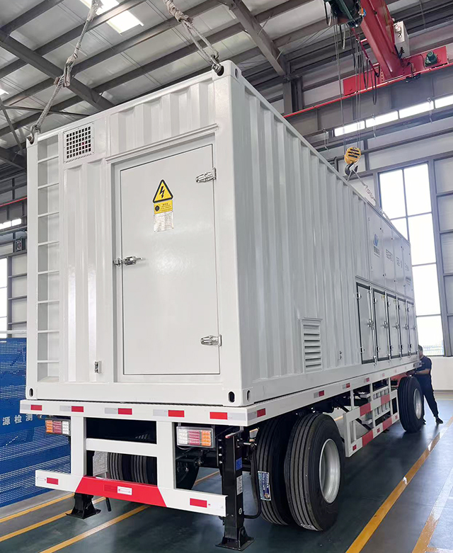 凱翔科技車載式AC10.5kV-4170kVA-RC發(fā)電機組智能測試系統(tǒng)天津落地